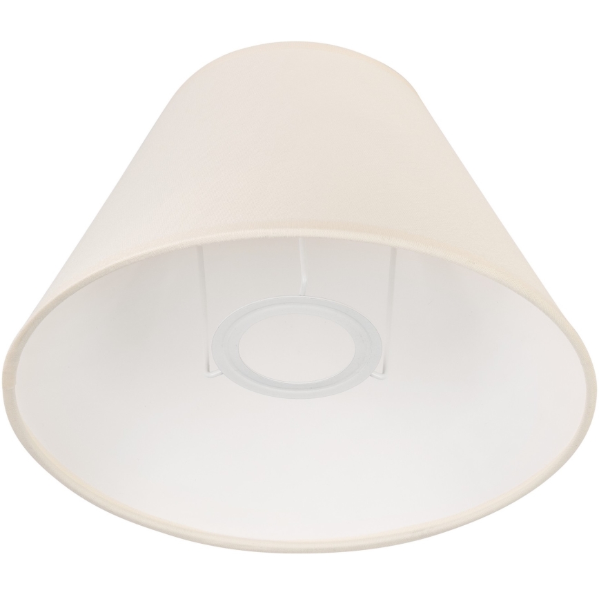 Paralume di ricambio per lampada da tavolo JUTA E27 Ø 19 cm crema