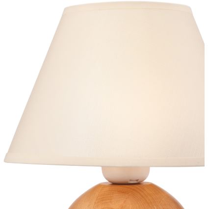 Paralume di ricambio per lampada da tavolo JUTA E27 Ø 19 cm crema