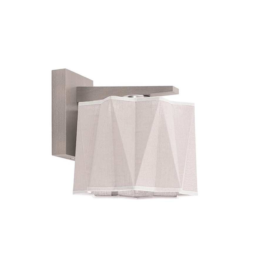 Paralume di ricambio per applique PIANO E27, Ø 19,5 cm, grigio