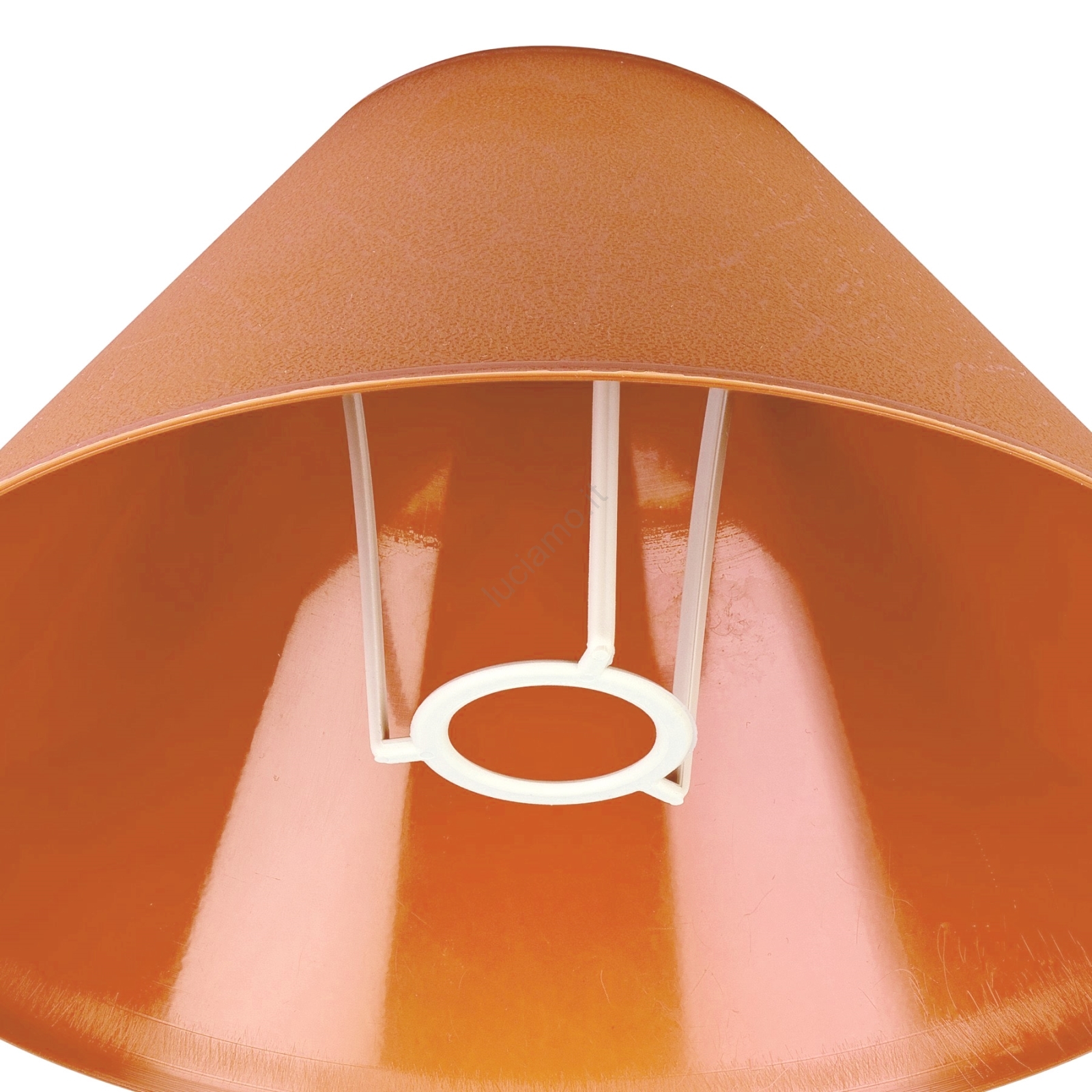 Paralume Di Ricambio BESTonZON A Sfera In Tessuto – Grigio – 17x15 Cm – Apertura 47mm Per Lampade A Sospensione