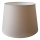 Paralume di ricambio per lampada da tavolo E27 Ø 20 cm beige