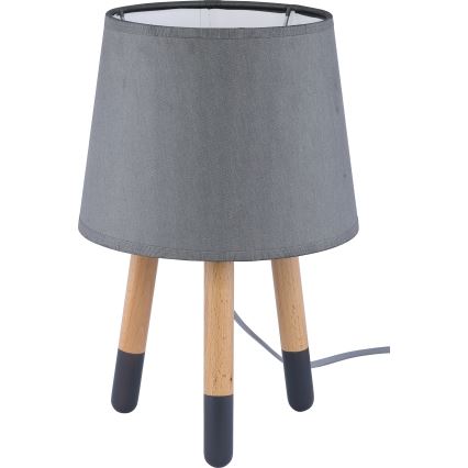 Paralume di ricambio per lampada da tavolo LAMA E27, diam. 15 cm, grigio