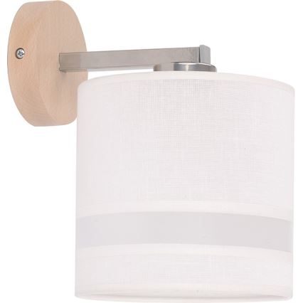 Paralume di ricambio per lampada da terra e da parete ROXY E27 Ø 16 cm bianco
