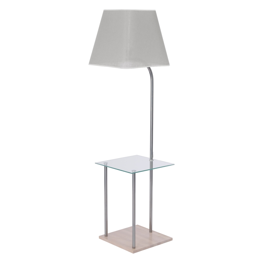 Paralume di ricambio per lampada da terra EMMA E27 34,5x39,5 cm grigio