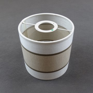 Paralume di ricambio per lampadario CATTLEYA E27, bianco/marrone