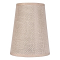 Paralume di ricambio per lampadario e applique ANTONIO E14 150x120 mm beige