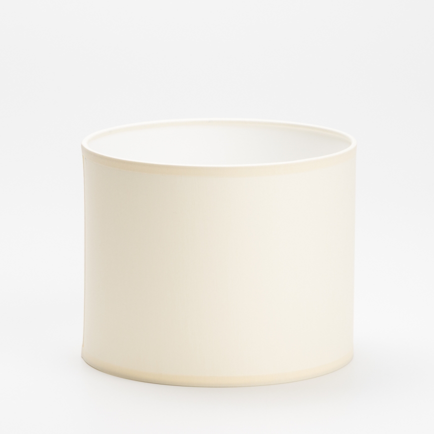 Paralume di ricambio per lampadario e lampada da tavolo DEVA E27 16x20 cm color crema