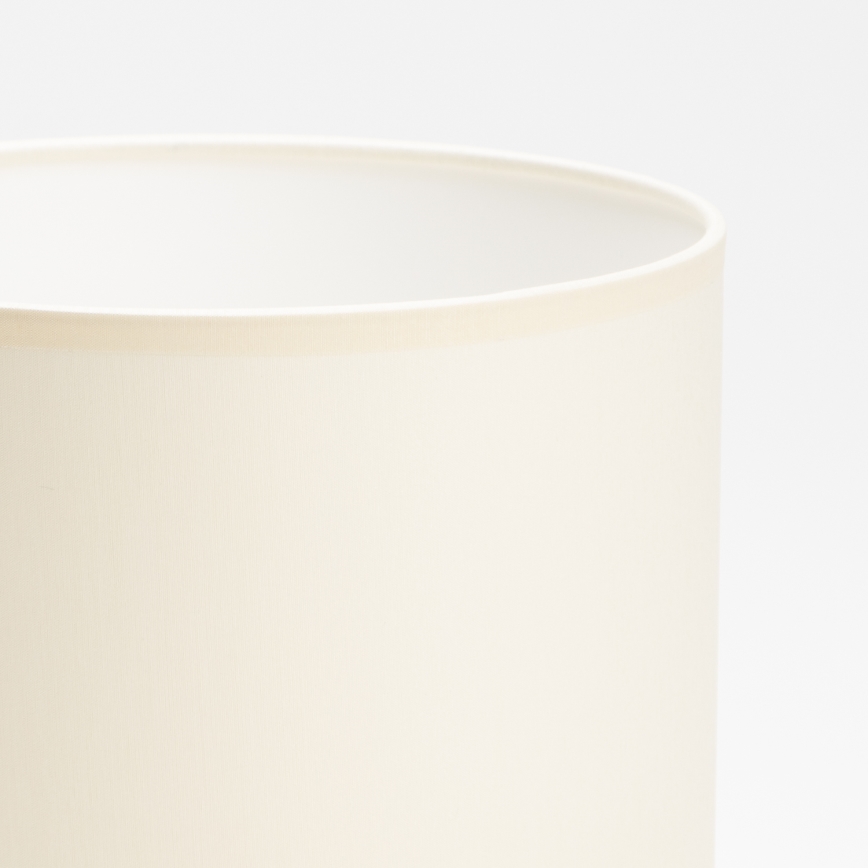 Paralume di ricambio per lampadario e lampada da tavolo DEVA E27 16x20 cm color crema