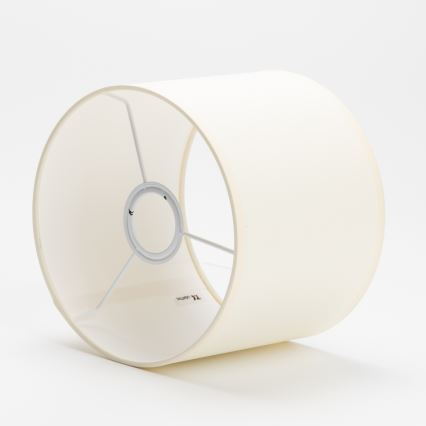 Paralume di ricambio per lampadario e lampada da tavolo DEVA E27 16x20 cm color crema