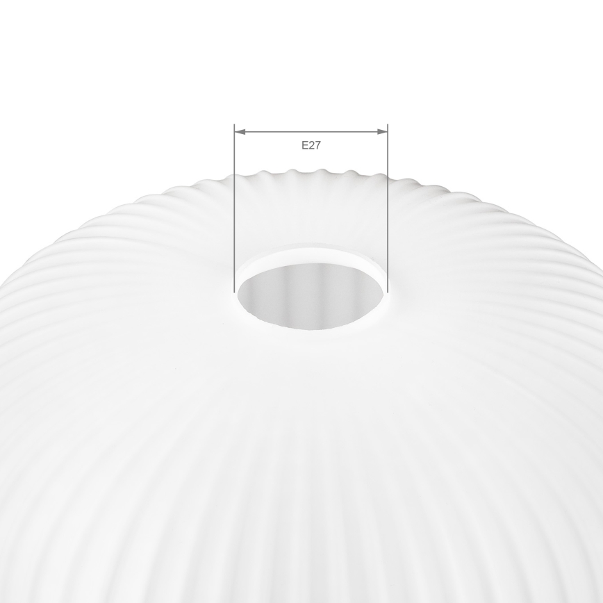 Paralume di ricambio per lampadario HARMA E27, 23 x 25 cm, bianco