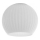 Paralume di ricambio per lampadario PAVIA diametro 13,5 cm bianco