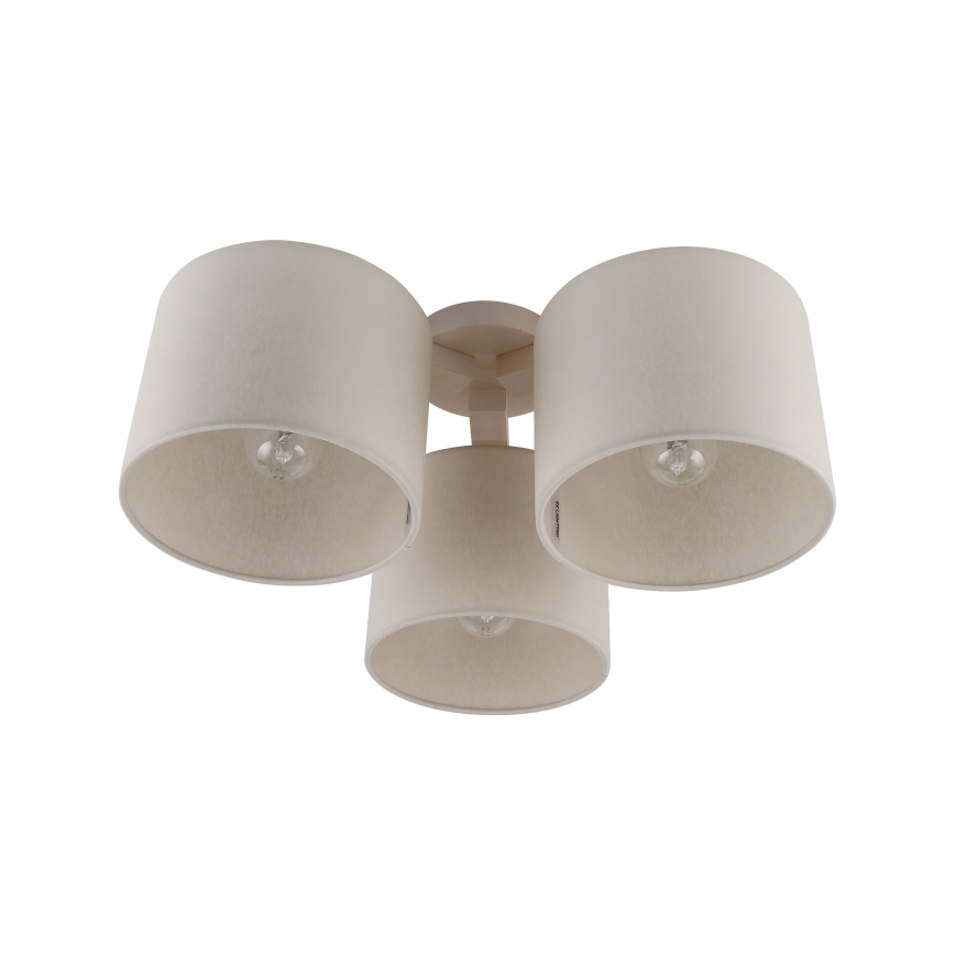 Paralume di ricambio per plafoniera WALEC E27 Ø 20 cm, beige