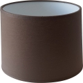 Paralume di ricambio universale CILINDRO E27 Ø 16 cm, marrone