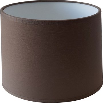 Paralume di ricambio universale CILINDRO E27 Ø 16 cm, marrone