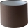 Paralume di ricambio universale CILINDRO E27 Ø 16 cm, marrone