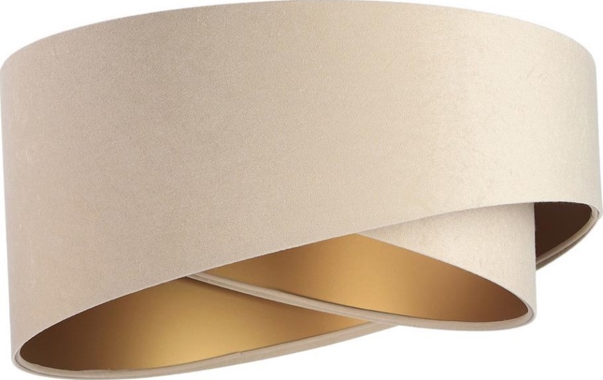 Paralume GALAXY E27 diametro 45 cm beige/oro