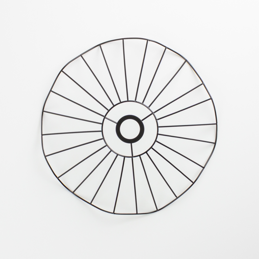 Paralume universale CURITIBA Ø 40 cm, nero