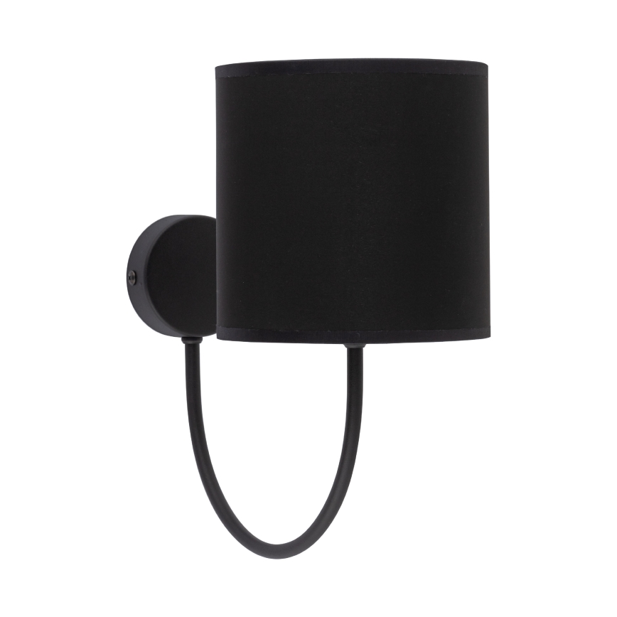 Paralume universale di ricambio WALEC E27 Ø 16 cm, nero/oro