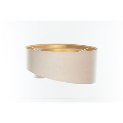 Paralume universale GALAXY E27 diametro 45 cm beige/oro