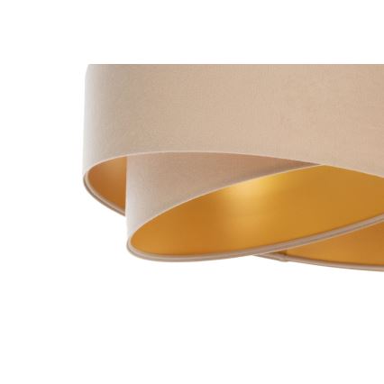Paralume universale GALAXY E27 diametro 45 cm beige/oro