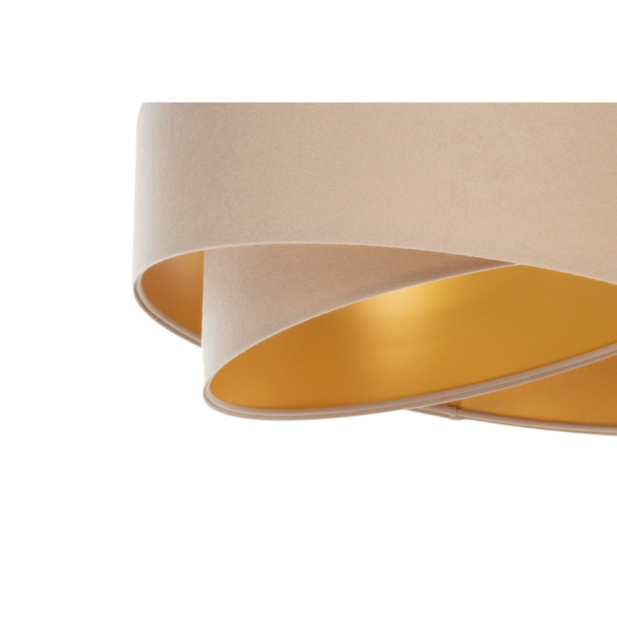 Paralume universale GALAXY E27 diametro 45 cm beige/oro