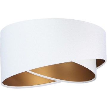 Paralume universale GALAXY E27 diametro 45 cm bianco/oro