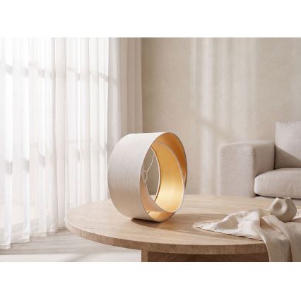 Paralume universale GALAXY E27 diametro 45 cm bianco/oro