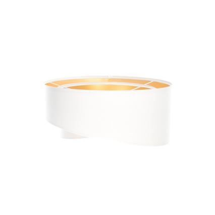 Paralume universale GALAXY E27 diametro 45 cm bianco/oro