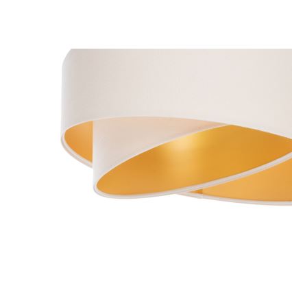 Paralume universale GALAXY E27 diametro 45 cm bianco/oro
