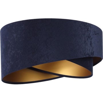 Paralume universale GALAXY E27 diametro 45 cm blu/oro
