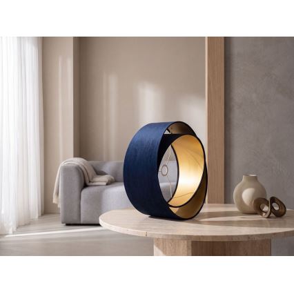 Paralume universale GALAXY E27 diametro 45 cm blu/oro