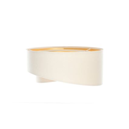 Paralume universale GALAXY E27 diametro 45 cm color crema/oro