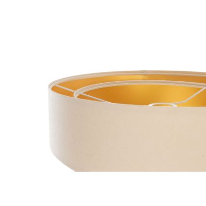 Paralume universale GALAXY E27 diametro 45 cm color crema/oro