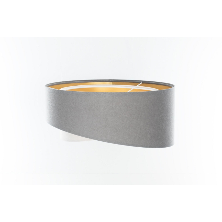Paralume universale GALAXY E27 diametro 45 cm grigio/bianco/oro