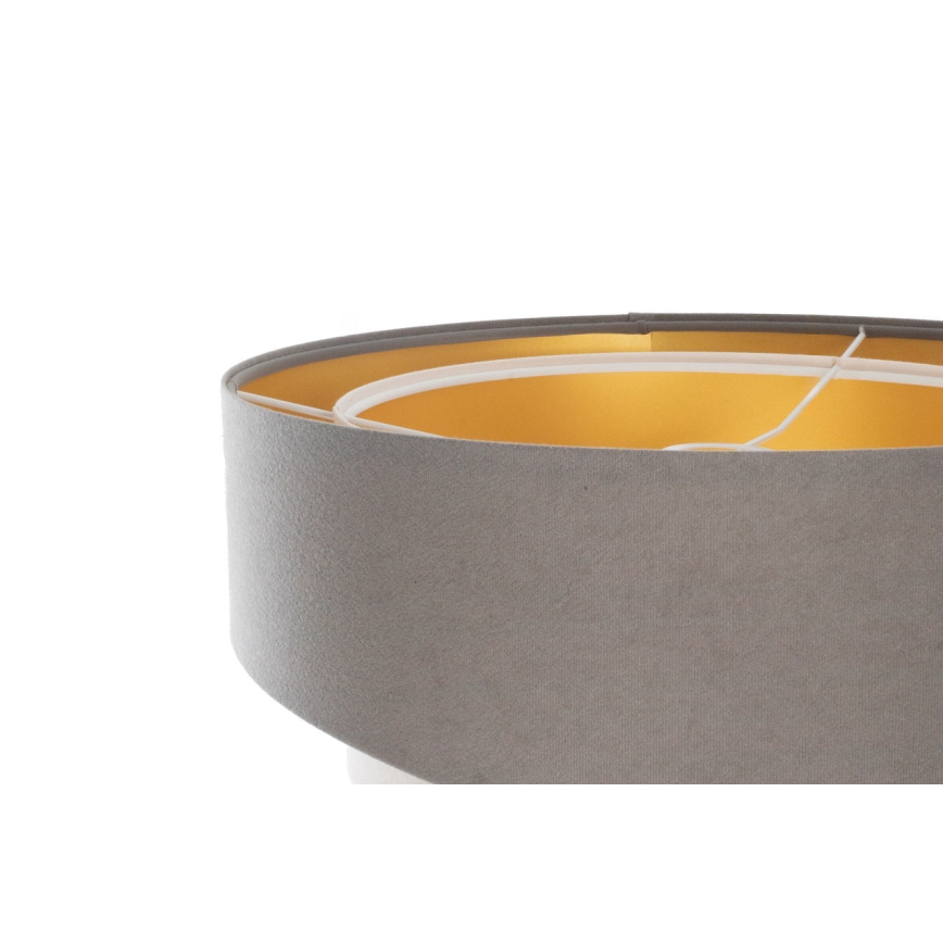 Paralume universale GALAXY E27 diametro 45 cm grigio/bianco/oro