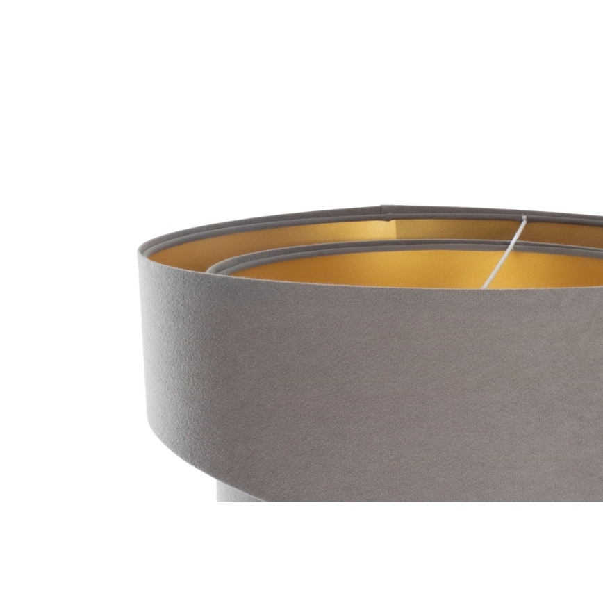 Paralume universale GALAXY E27 diametro 45 cm grigio/oro