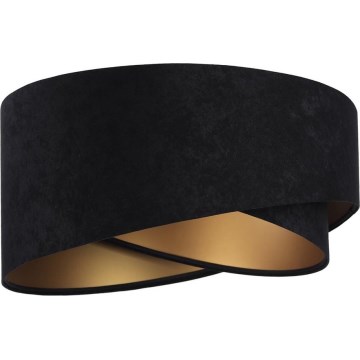 Paralume universale GALAXY E27 diametro 45 cm nero/oro
