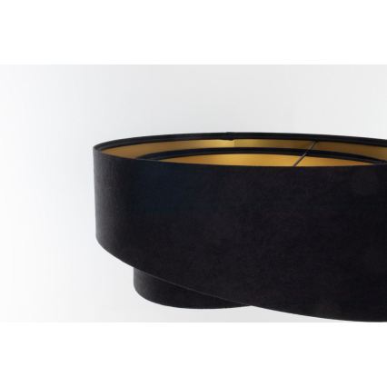 Paralume universale GALAXY E27 diametro 45 cm nero/oro