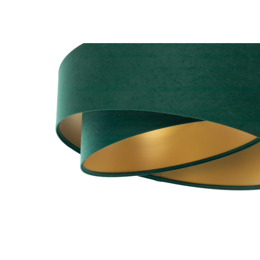 Paralume universale GALAXY E27 diametro 45 cm verde/oro