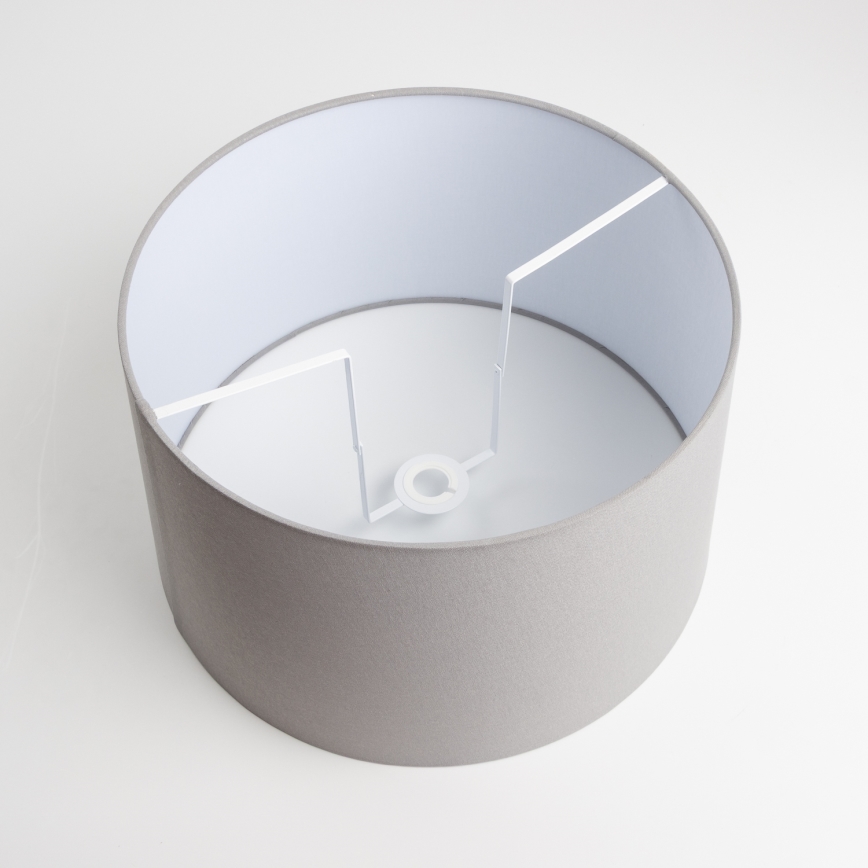 Paralume universale KERIA, diametro 45 cm, grigio