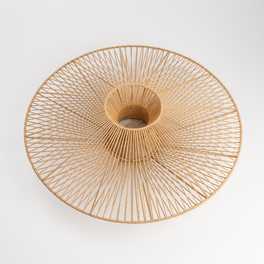 Paralume universale KERIA, diametro 70 cm, marrone