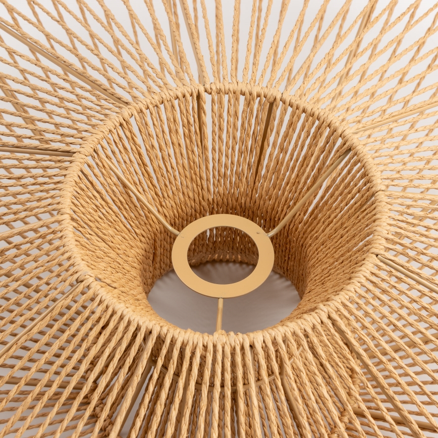 Paralume universale KERIA, diametro 70 cm, marrone