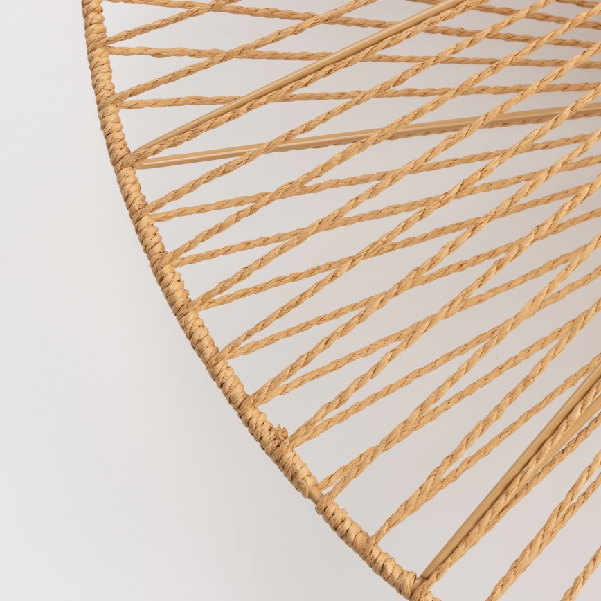 Paralume universale KERIA, diametro 70 cm, marrone