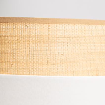 Paralume universale KERIA Ø 40 cm beige/bianco