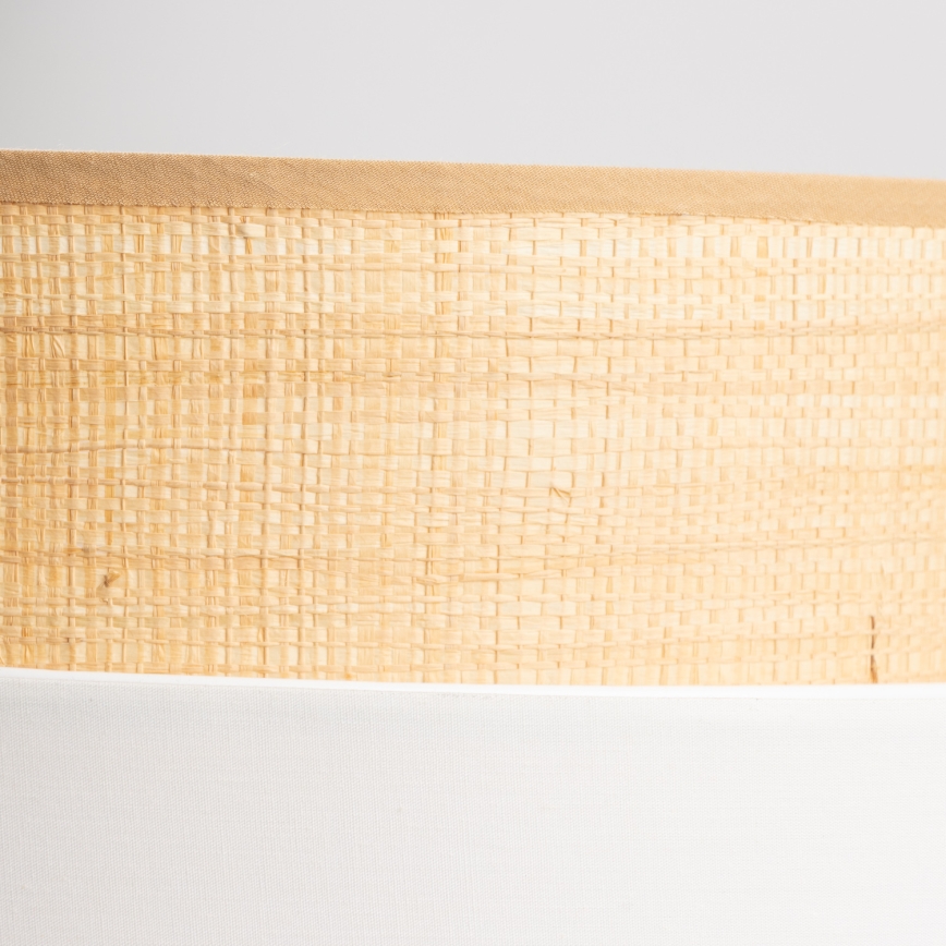 Paralume universale KERIA Ø 40 cm beige/bianco