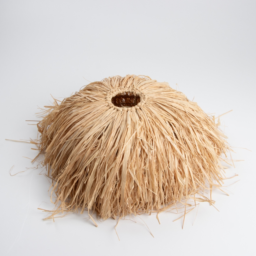 Paralume universale KERIA, Ø 40 cm, marrone