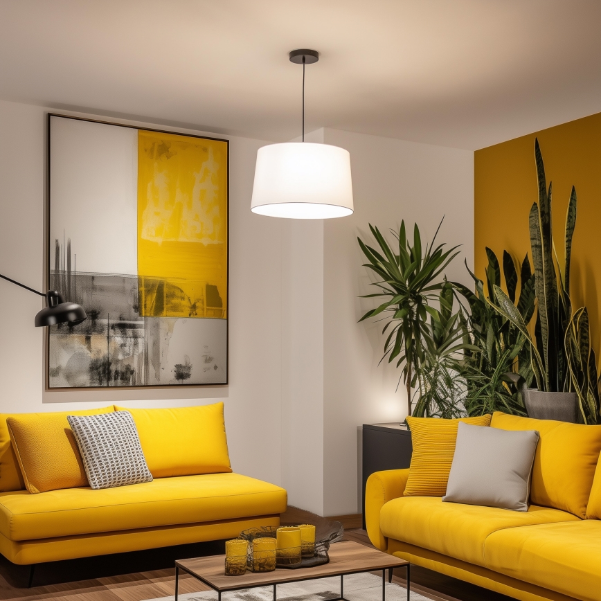 Paralume universale KERIA Ø 45 cm bianco