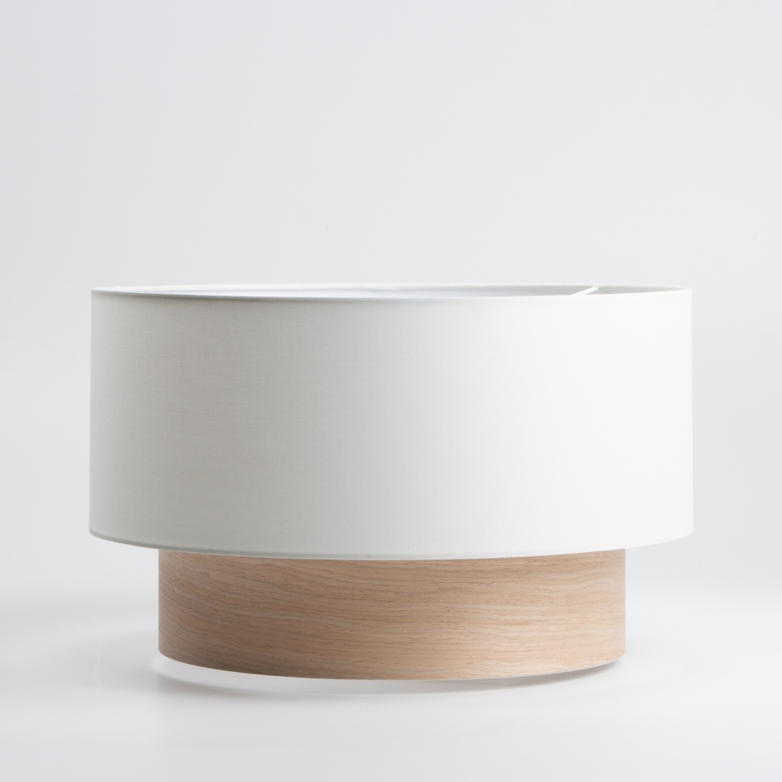 Paralume universale KERIA Ø 50 cm bianco/marrone