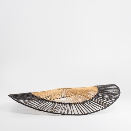 Paralume universale KERIA Ø 80 cm marrone/nero