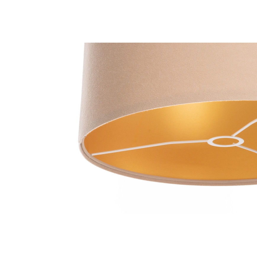 Paralume universale STANDART E27 diametro 45 cm beige/oro